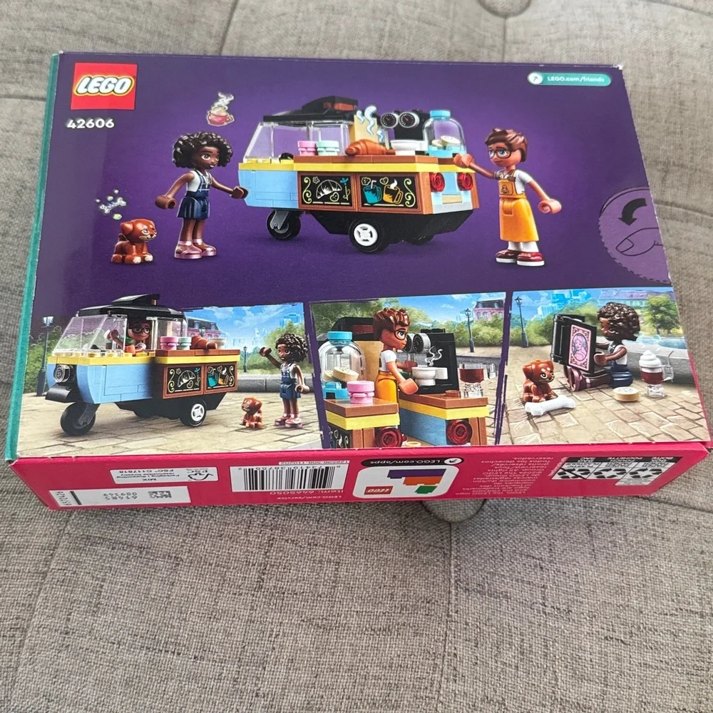 NEW. LEGO Friends Mobile Ice Cream Cart - 125 pieces.